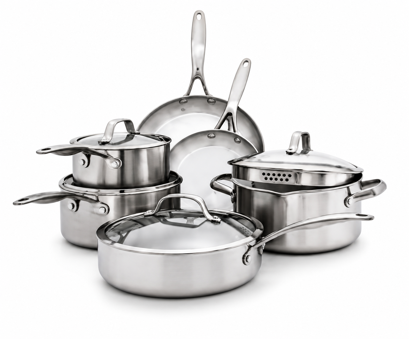Cookware Set (Stainless Steel)