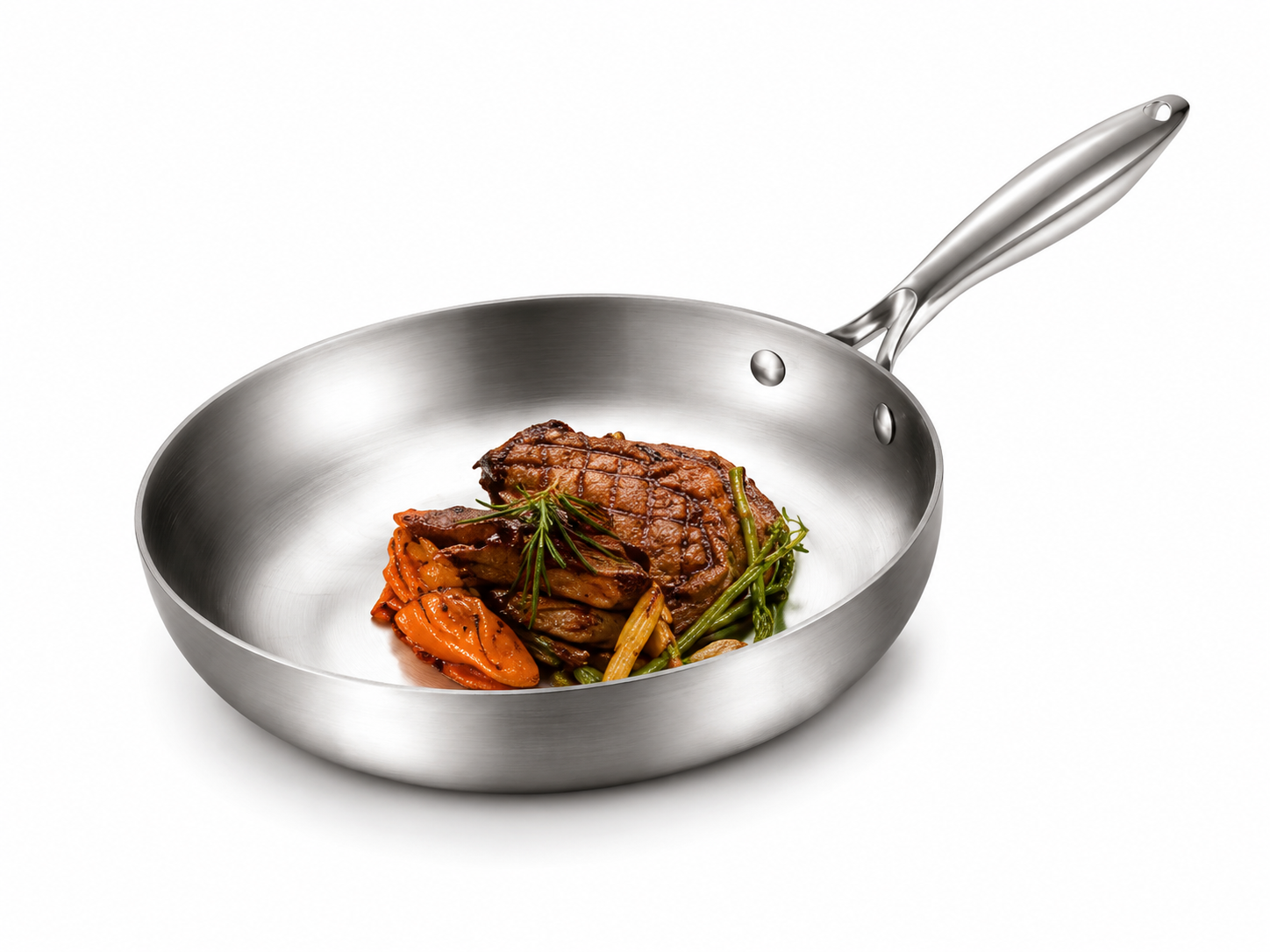 Deep Fry Pan (Tri-Ply Coating)