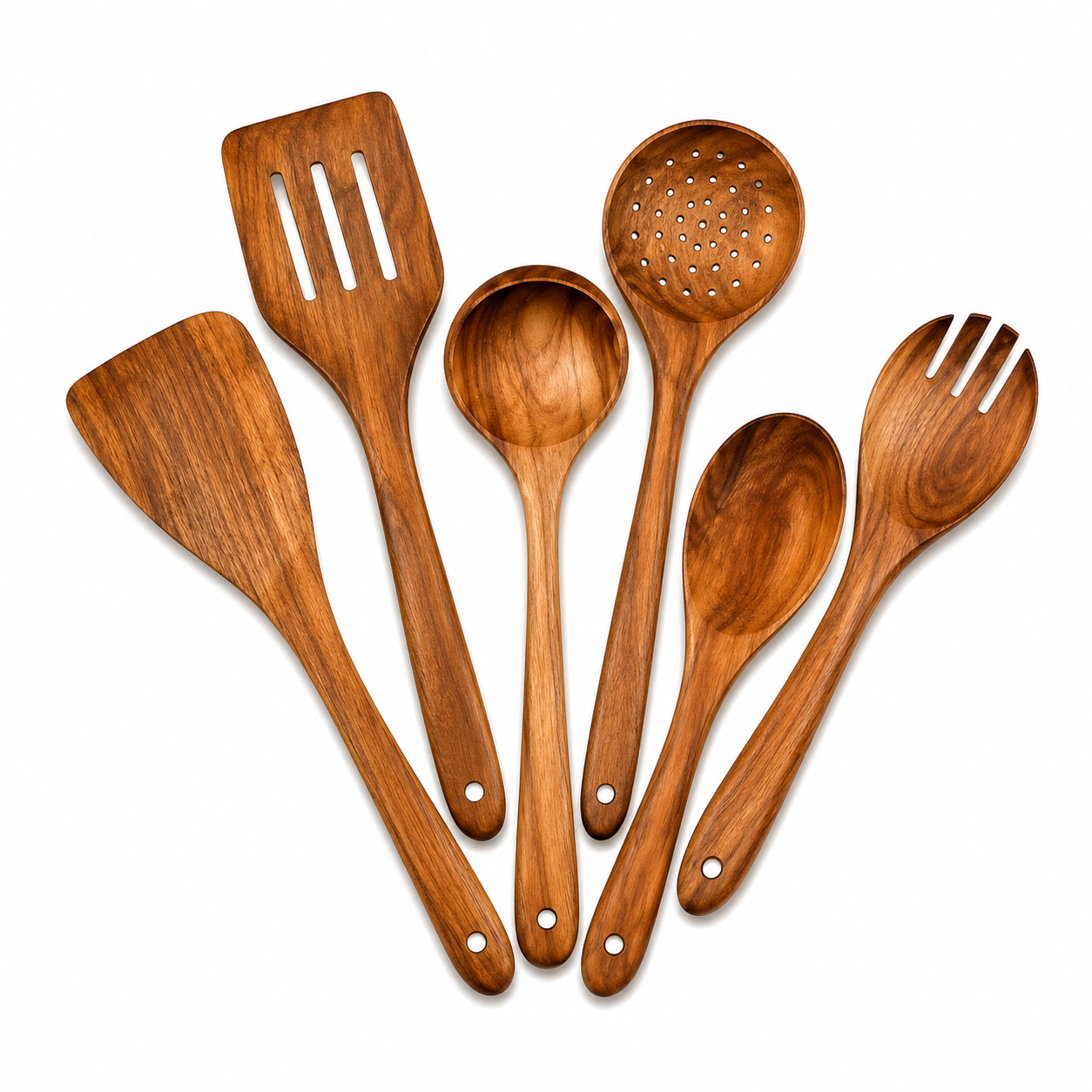Kitchen Tool Set (Wooden)