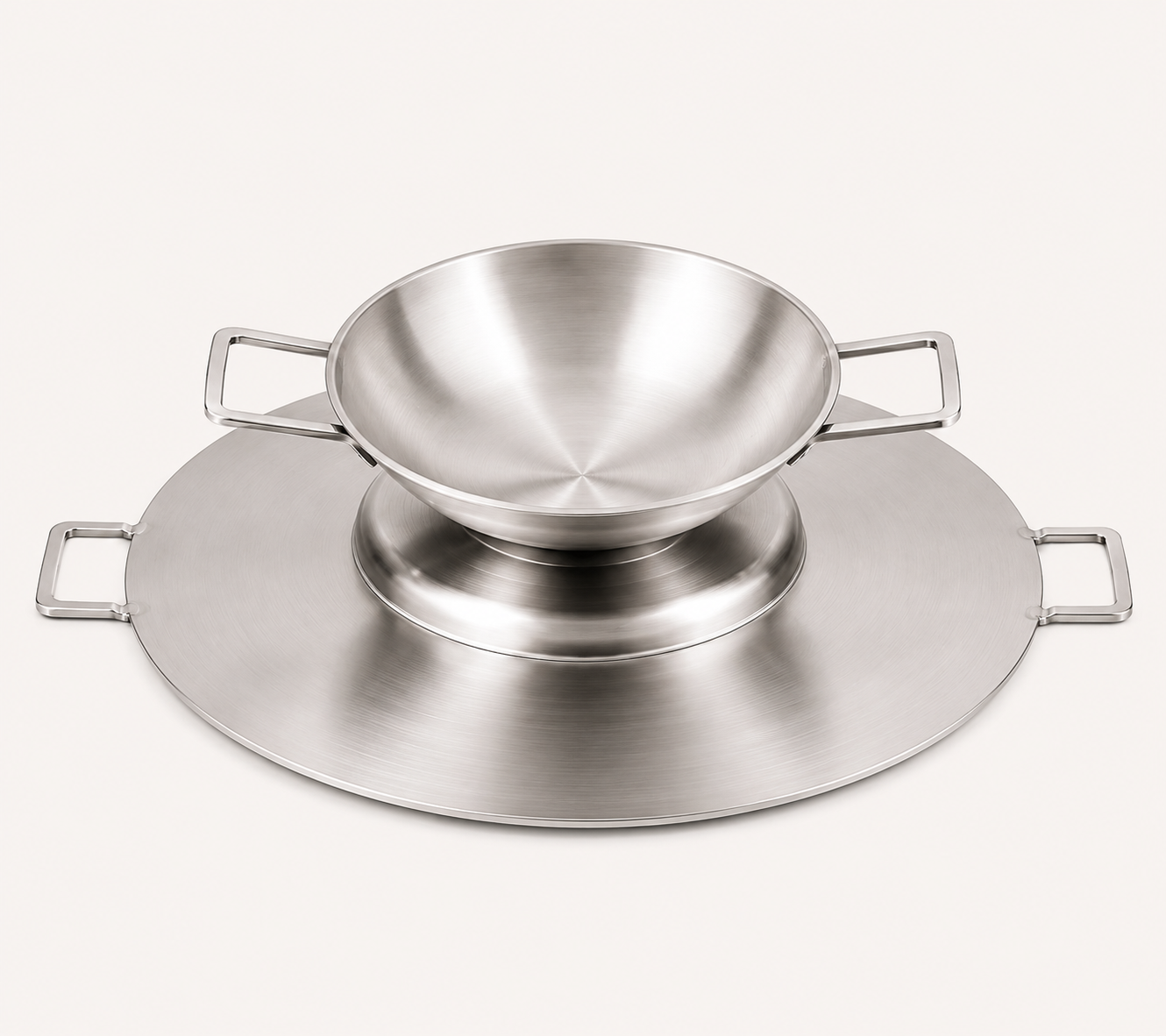 Pav Bhaji Tawa (Stainless Steel)