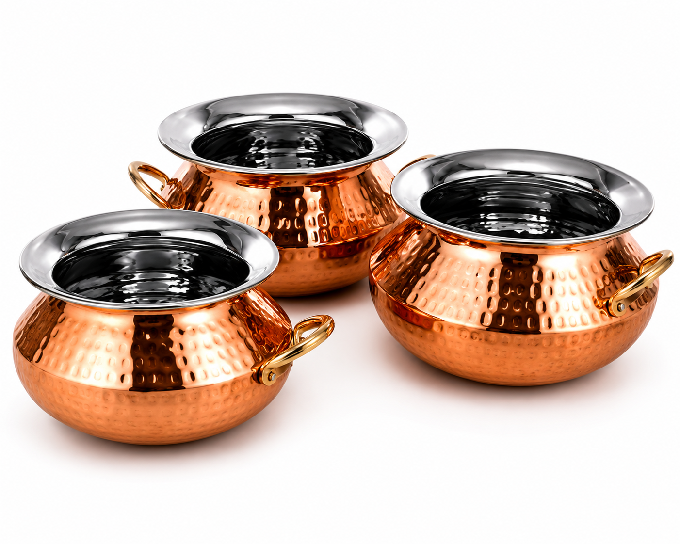 Punjabi Handi (Copper Hammered)