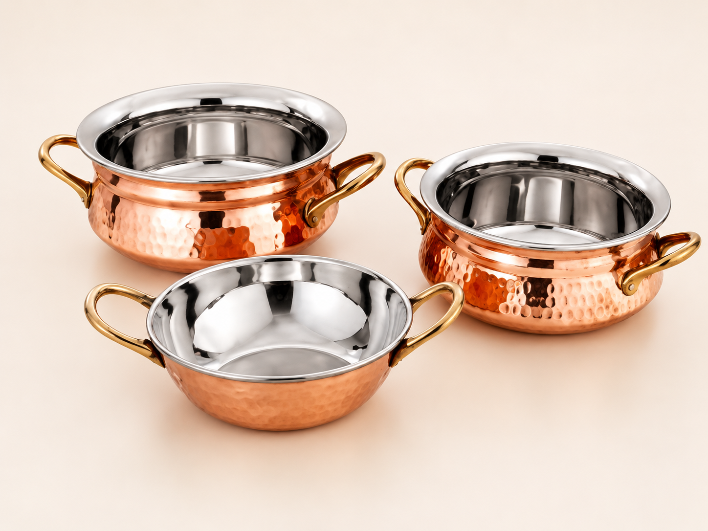 Serving Handi (Copper Hammered)
